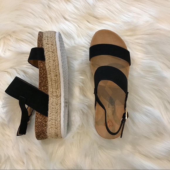 Two Strap sling back Espadrille Sandal - Picture 3 of 5